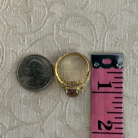 Daniel Steiger *gold plated over SS 925 CZs Genuine Ametrine *damage on GP - Picture 7 of 11